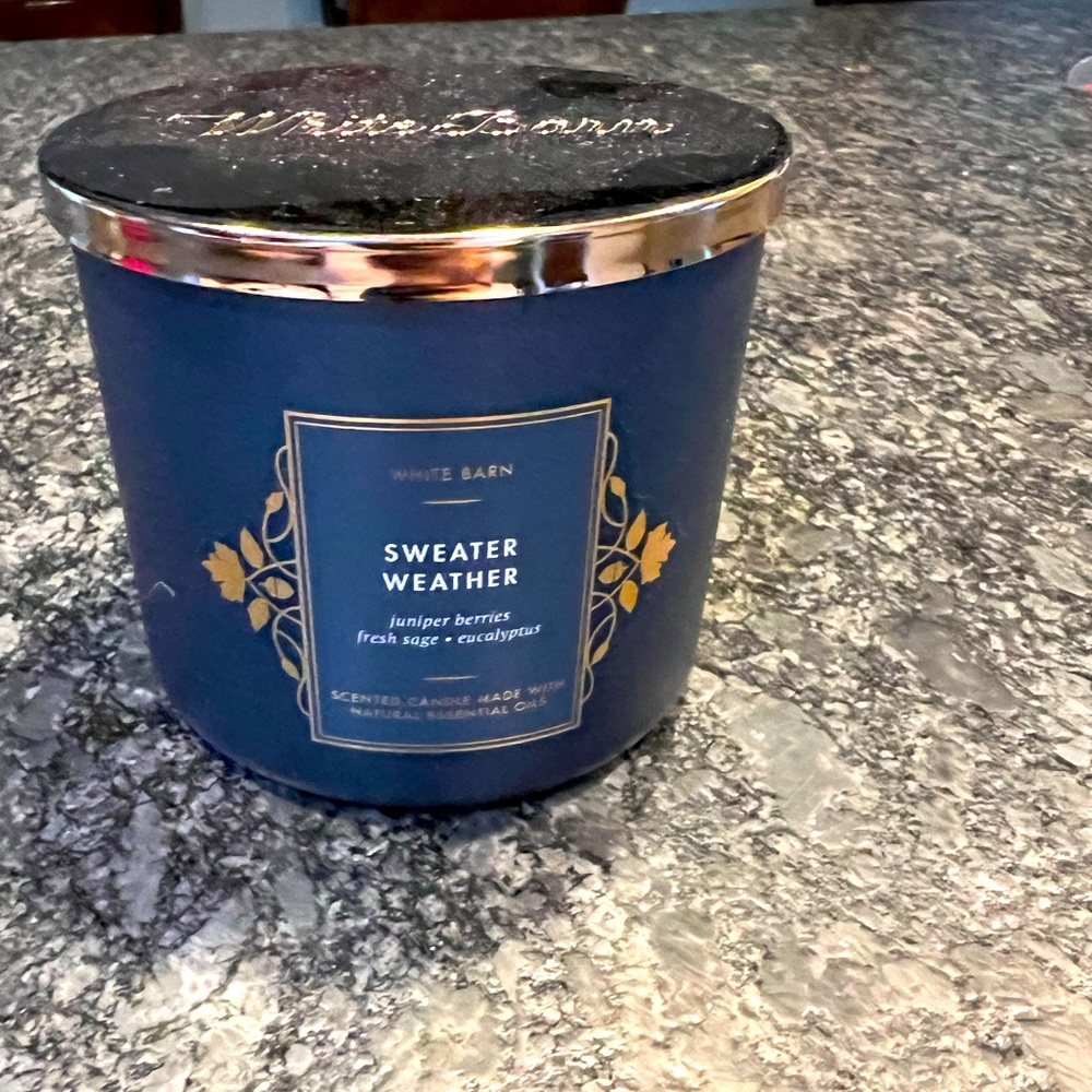 Bath and body works candle